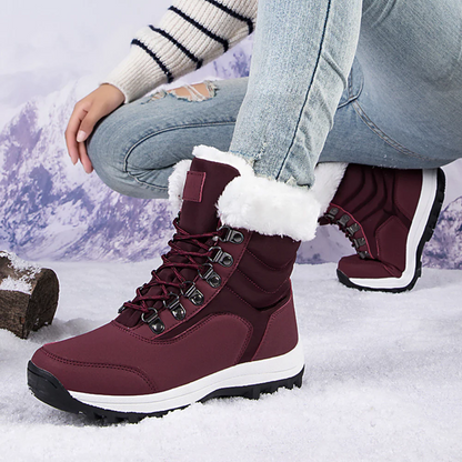 Warm Winter Boots Fleece-Lined Water-Repellent