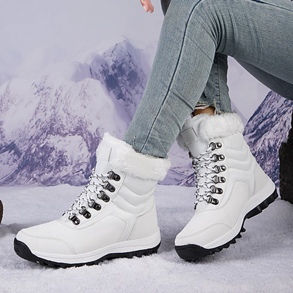 Warm Winter Boots Fleece-Lined Water-Repellent