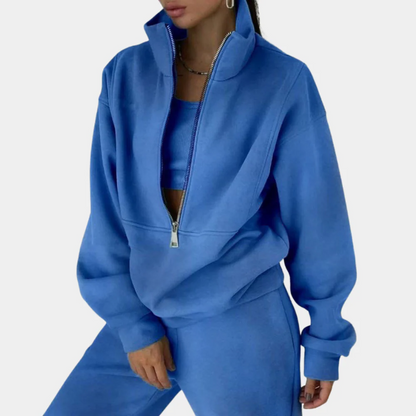 Comfortable tracksuit Loose fit Cotton Long pants
