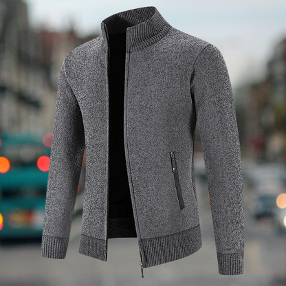 Cozy Fleece Vest Men Warm