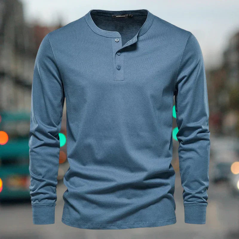 Langarmshirt Herren Modern Sportlich