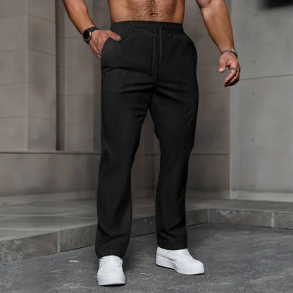 Men's Relaxed Fit Knitted Pullover Optical Quality