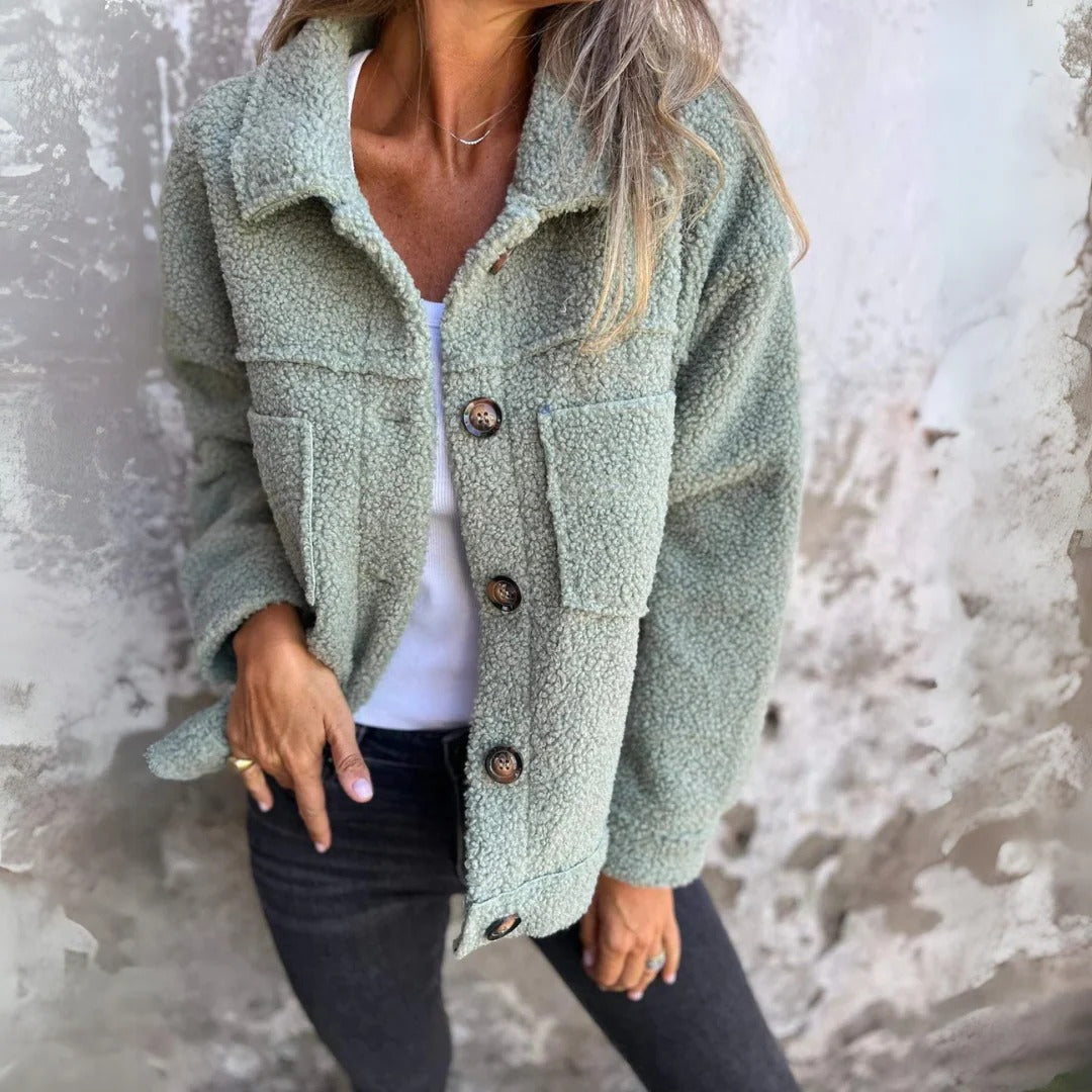 Women's Winter Coat Loose Fit Woolly