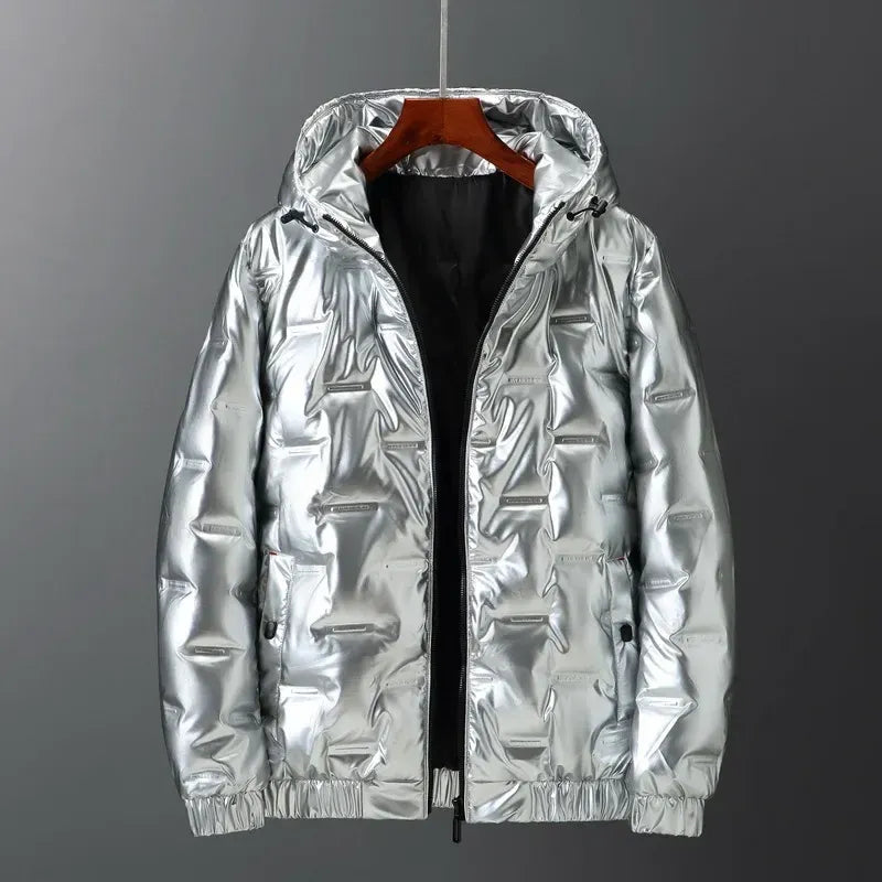 Warme Daunenjacke Damen Elegant Wasserfest - IdealeKleiden