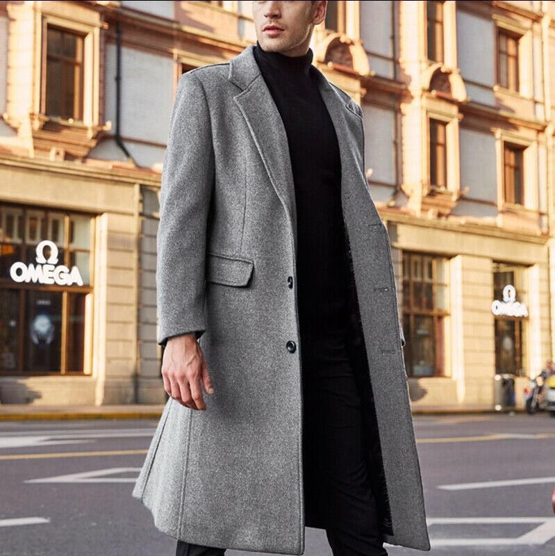 Elegant Women's Long Trench Coat Tailored Fit