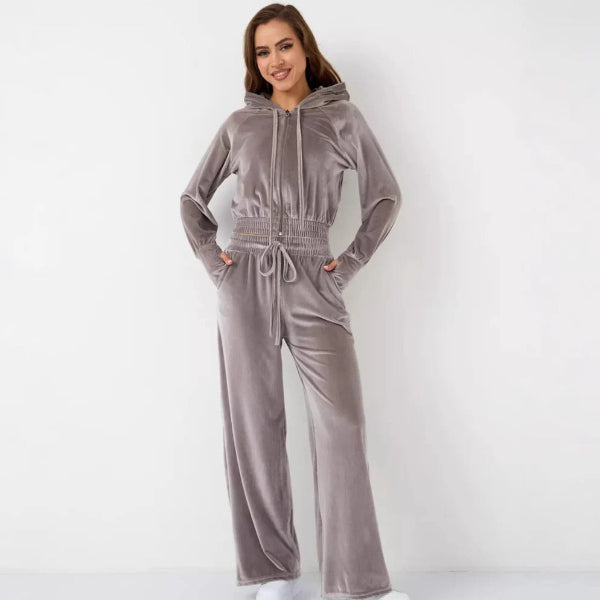 Snuggle Set Fleece Hoodie Sweatpants Comfortable