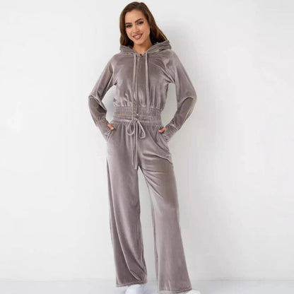 Snuggle Set Fleece Hoodie Sweatpants Comfortable