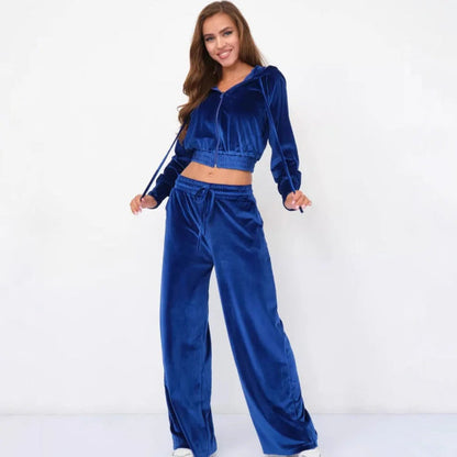 Snuggle Set Fleece Hoodie Sweatpants Comfortable