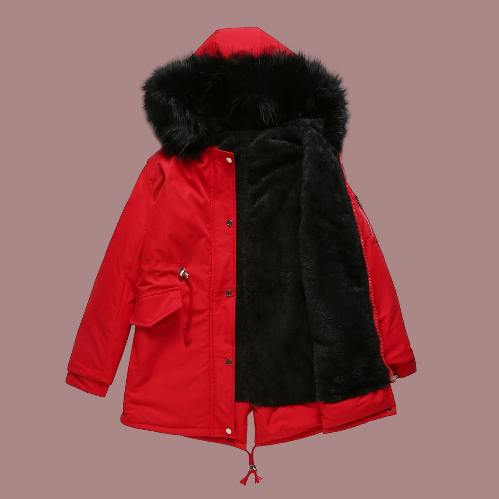 Warm Parka Mid Length Women's Coat