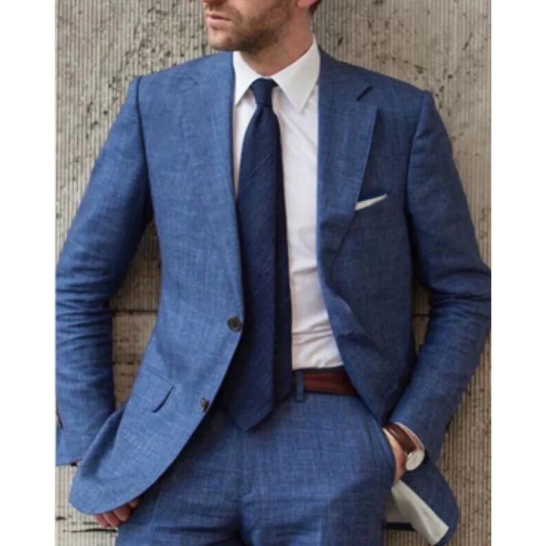 Schicke Herrenblazer Slim Fit Wolle - IdealeKleiden