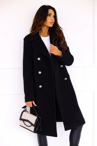Elegant Women's Long Trench Coat