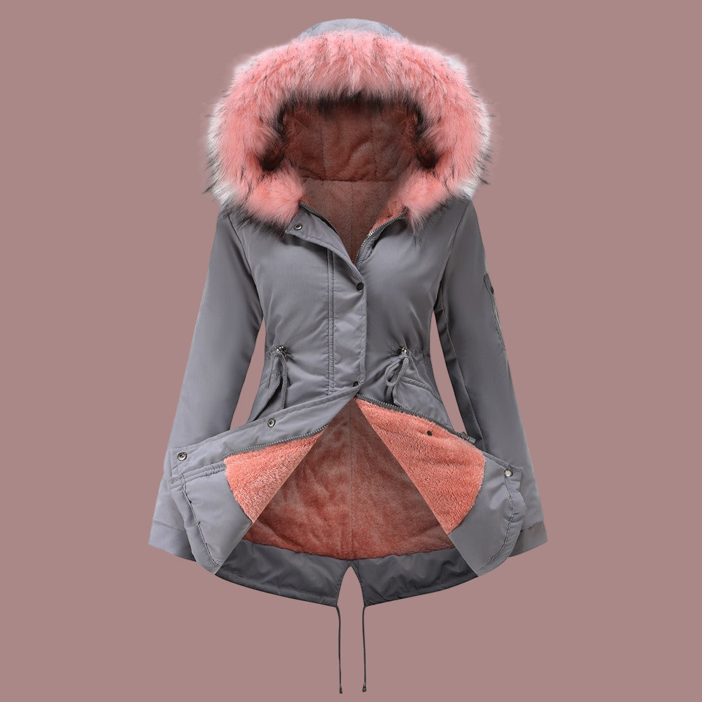 Warm Parka Mid Length Women's Coat