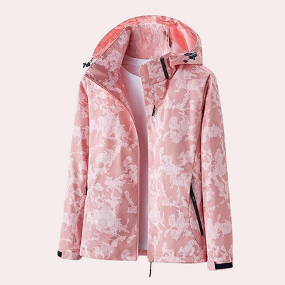 Leichtgewicht Jacke Sportlich Passform Reißverschluss Taschen - IdealeKleiden