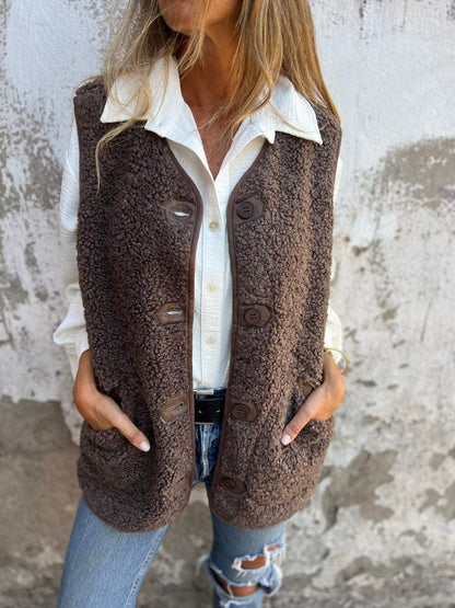 Soft Lambskin Fleece Clothing Loose Fit