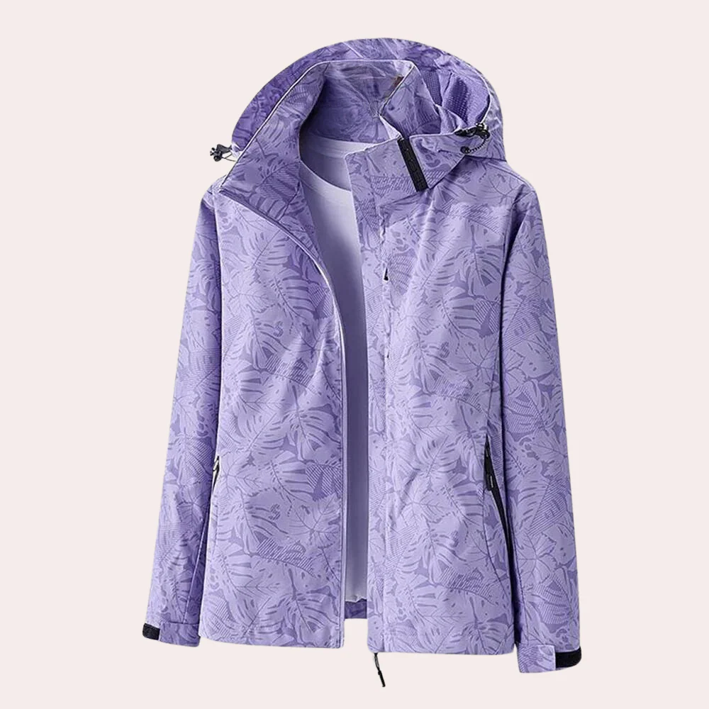Light Outdoor Jacket With Detachable Hood