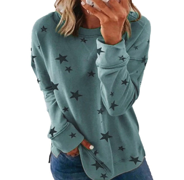 Comfortable Long Sleeve Casual Sweatshirt