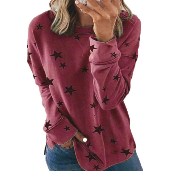 Comfortable Long Sleeve Casual Sweatshirt