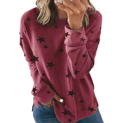 Comfortable Long Sleeve Casual Sweatshirt