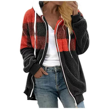 Hooded Sweatshirt Soft Plush Fleece