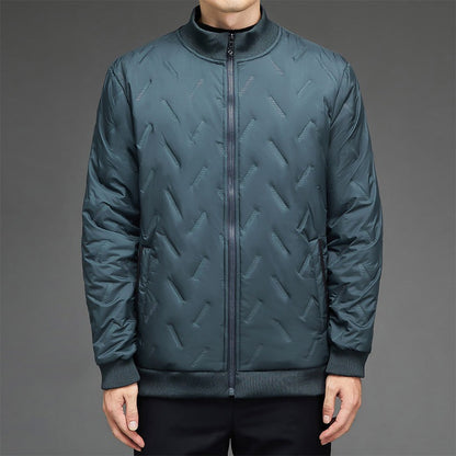 Winter Puffer Jacket Quilted Vest High Collar