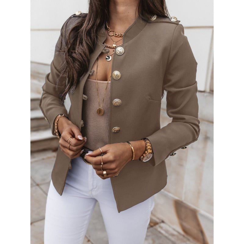 Stylish Men's Slim Fit Double Breasted Blazer