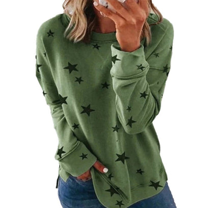 Comfortable Long Sleeve Casual Sweatshirt