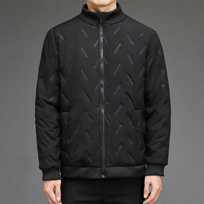 Fashionable Winter Jacket Stand-up Collar Synthetic Fleece