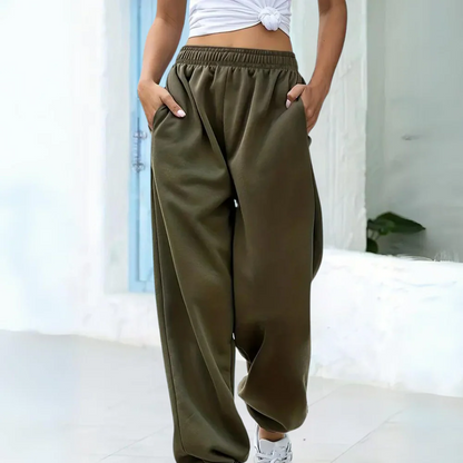 Comfortable Women's Joggers with Elastic Waistband