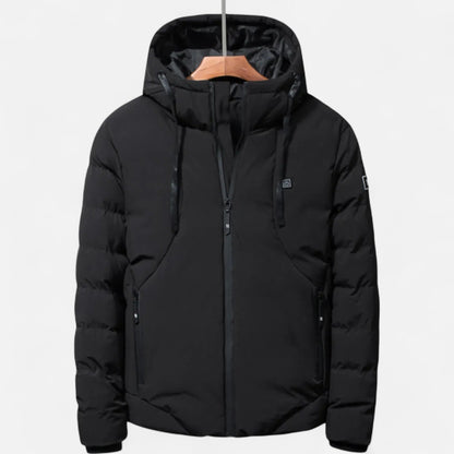 Men's Robust Winter Jacket with Hood