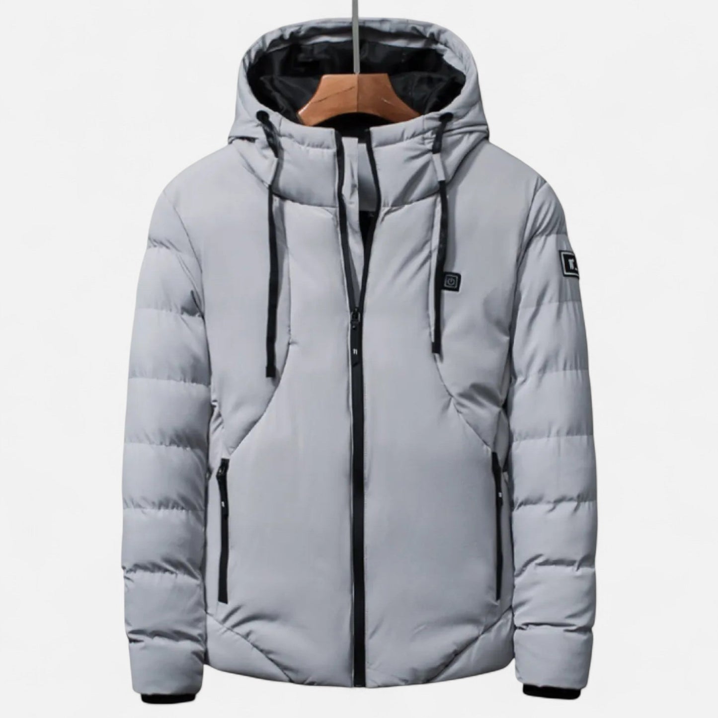 Men's Robust Winter Jacket with Hood