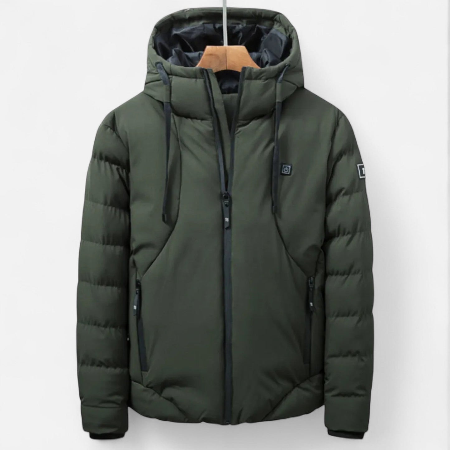 Men's Robust Winter Jacket with Hood