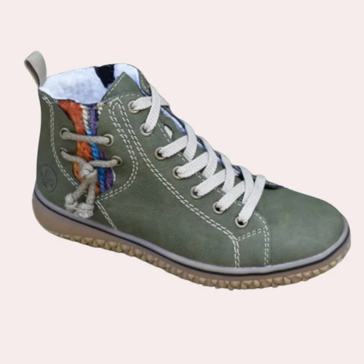 Women's Boot Smooth Leather Lacing
