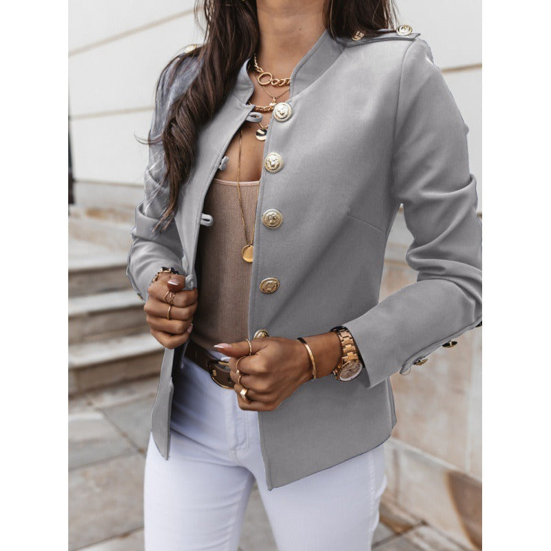 Stylish Men's Slim Fit Double Breasted Blazer