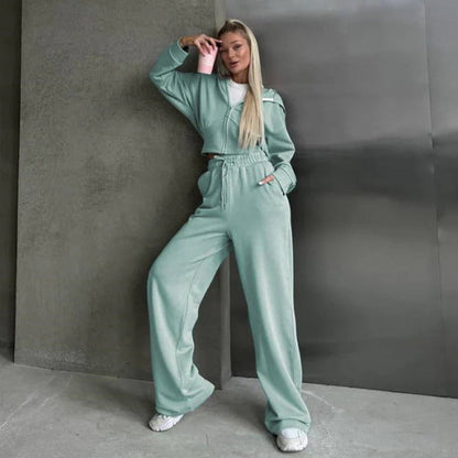 Comfortable Loungewear Set Hoodie Joggers Soft Cotton