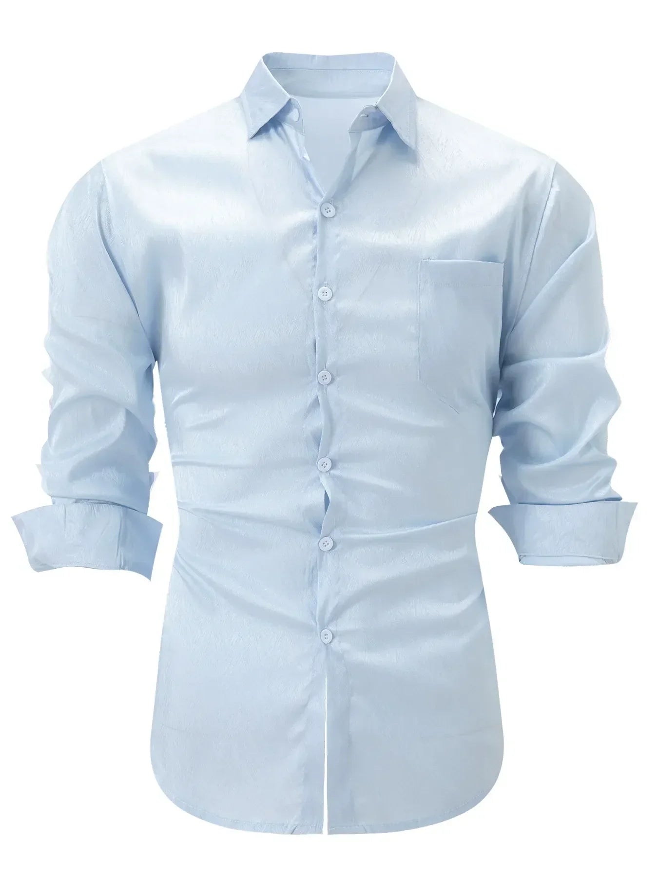 Elegant Dress Slim Fit Silk Lace Collar