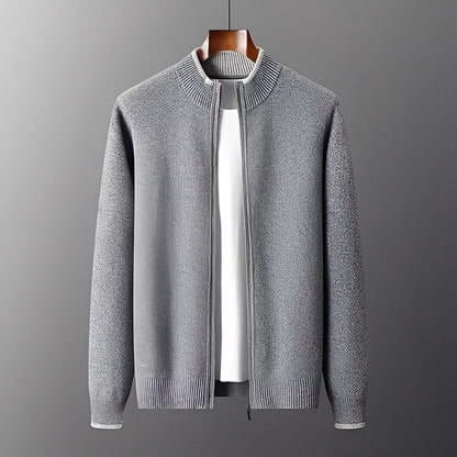Men's Cardigan Casual Zipper Modern