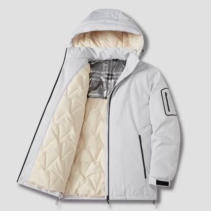 Warm Winter Jacket Hooded Padded Outdoor