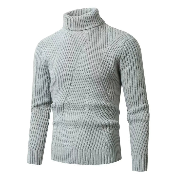 Slim Fit Rollkragenpullover aus Merinowolle