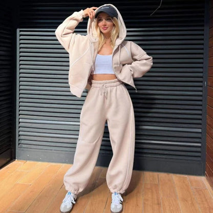 Hooded Plus Size Soft Fleece