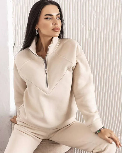Cuddly Clothing Set Fleece Loose Fit