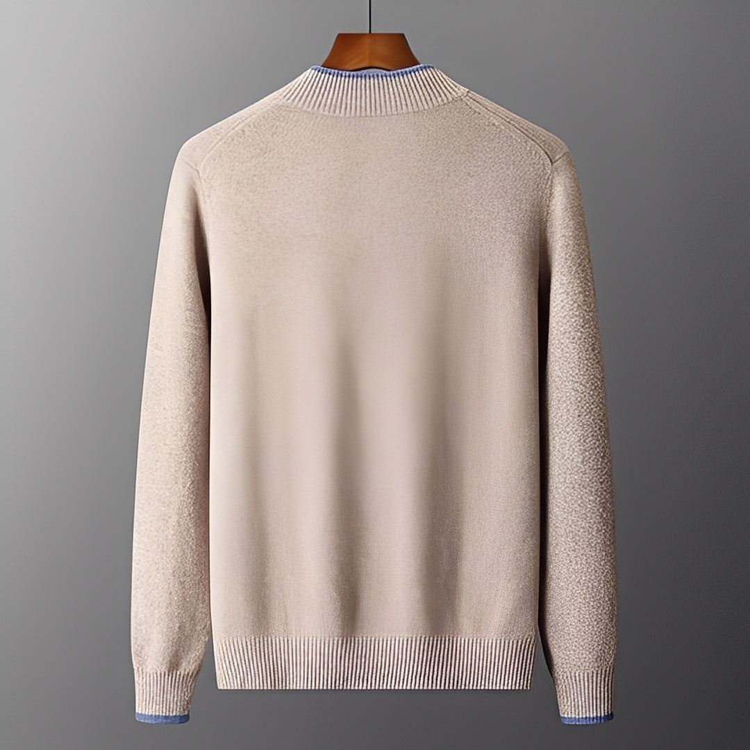 Herren Cardigan Lässig Reißverschluss Modern - IdealeKleiden