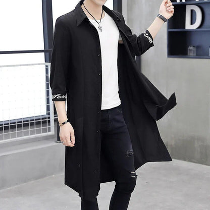Gunnar - Large Cotton Blend Trench Coat