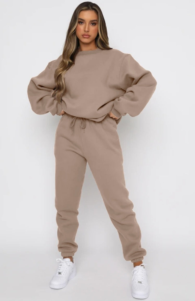 Comfortable tracksuit Cotton Loose fit Long sleeves