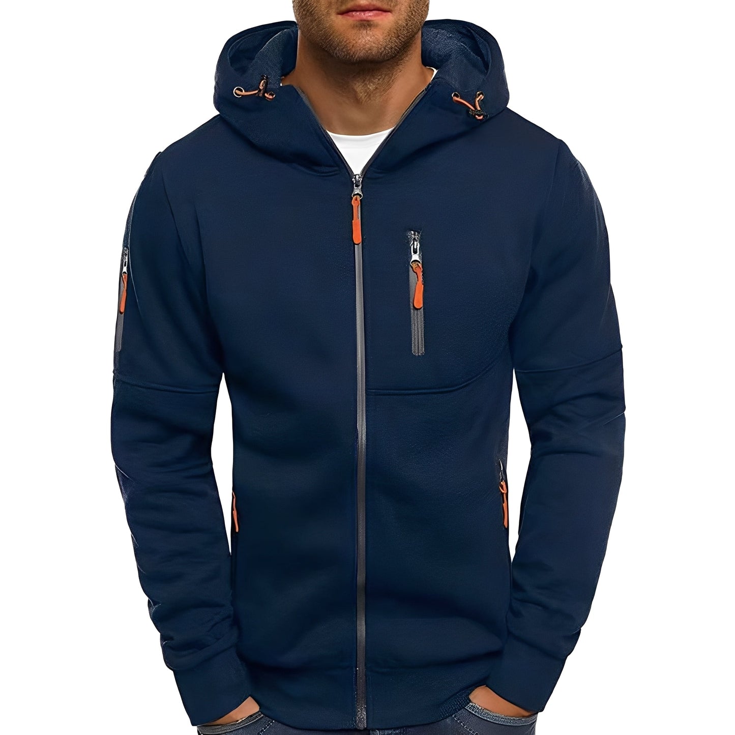 Stylish Men's Jacket Modern Hood