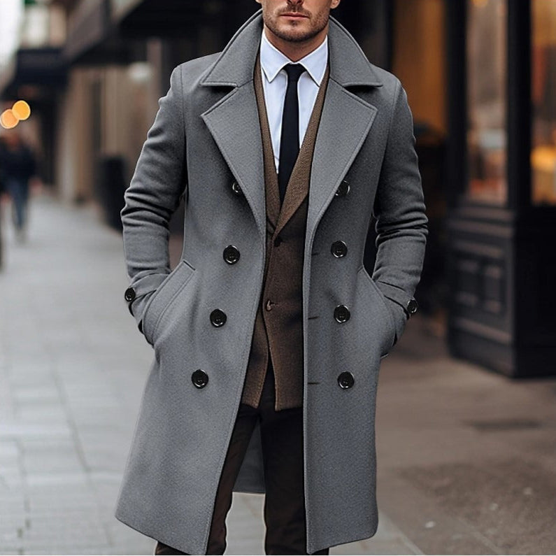 Men's Wool Coat Russell Warm Elegant