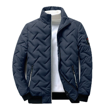 Warm Men's Quilted Winter Jacket