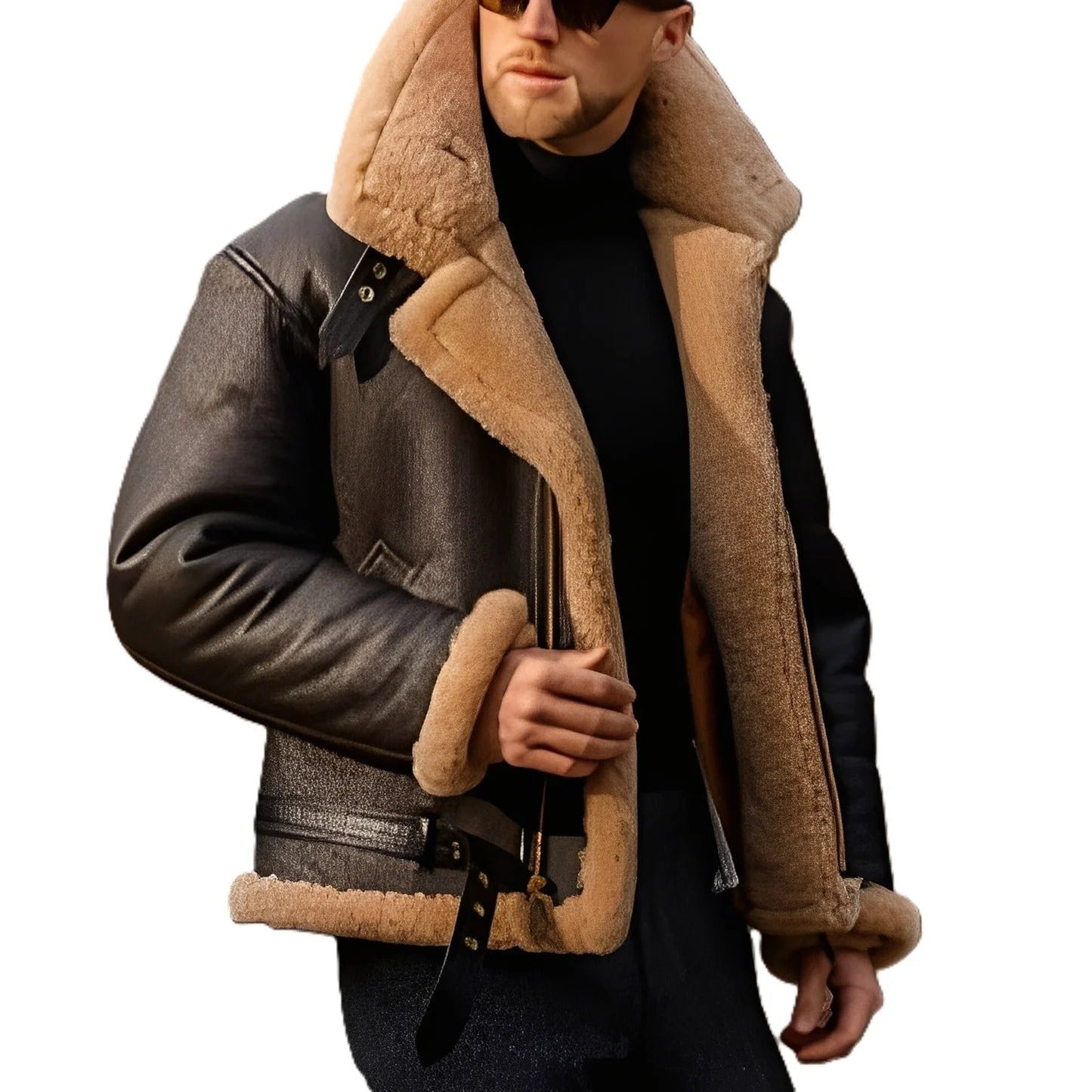 Men's Leather Jacket Tough & Extra Strong