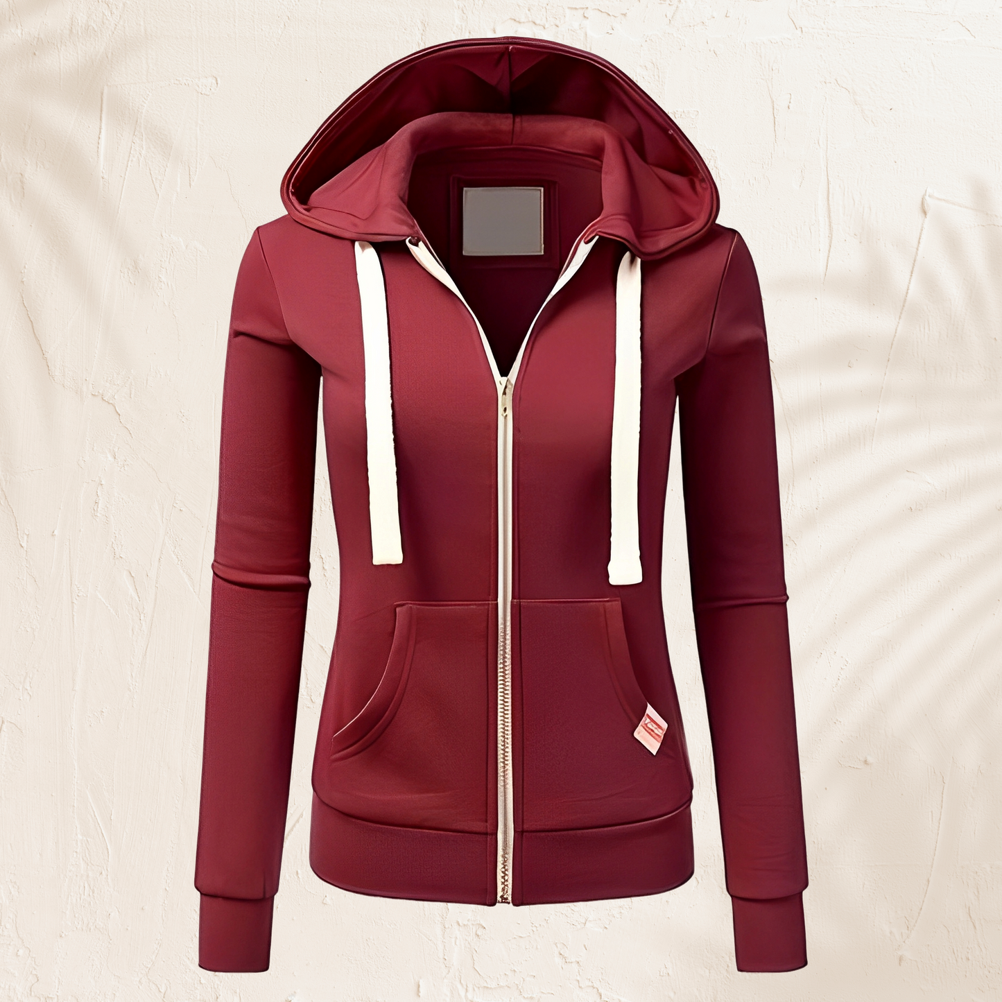 Cozy zip-up hoodie