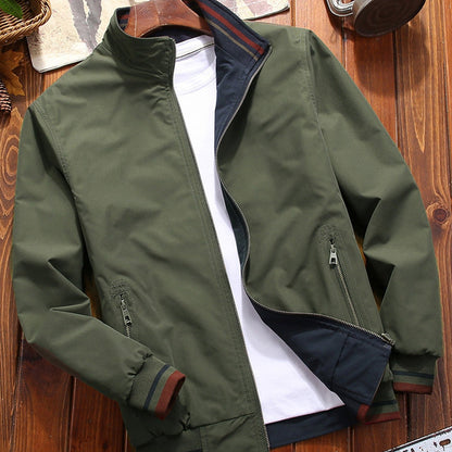 Men's Lightweight Casual Zip-Up Jacket