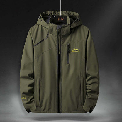 Men's Outdoor Jacket Hooded Sporty
